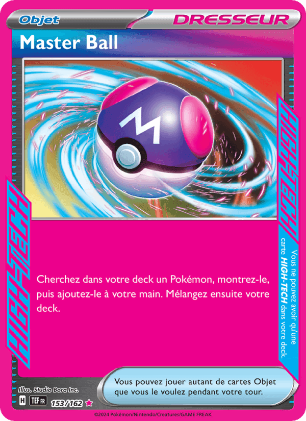 Master Ball, carte 153 de Forces Temporelles