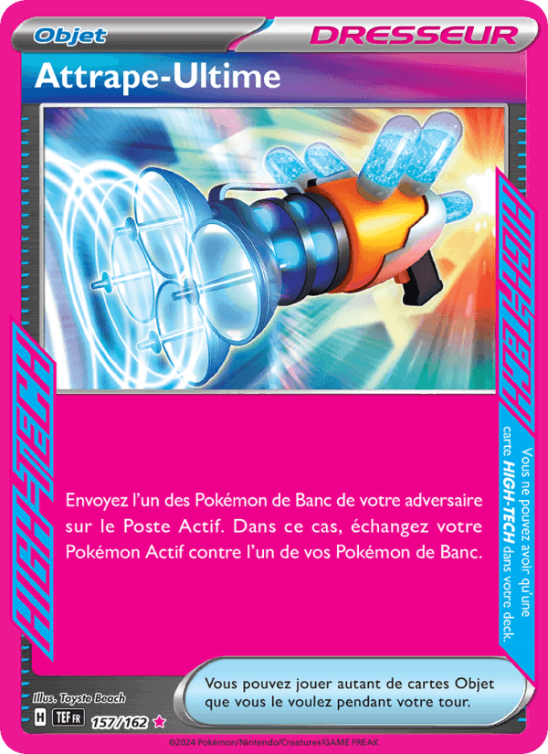 Attrape-Ultime, carte 157 de Forces Temporelles