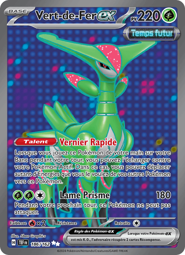 Vert-de-Fer-ex, carte 186 de Forces Temporelles