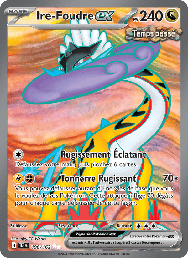 Ire-Foudre-ex, carte 196 de Forces Temporelles