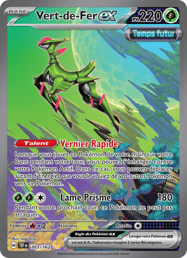 Vert-de-Fer-ex, carte 203 de Forces Temporelles