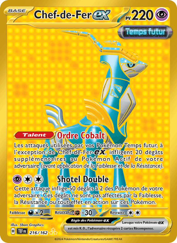 Chef-de-Fer-ex, carte 216 de Forces Temporelles