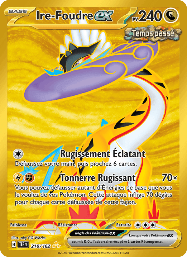 Ire-Foudre-ex, carte 218 de Forces Temporelles