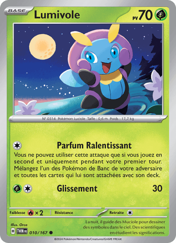 Lumivole, carte 010 de Mascarade Crépusculaire