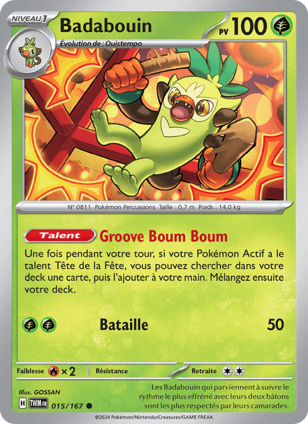Badabouin, carte 015 de Mascarade Crépusculaire