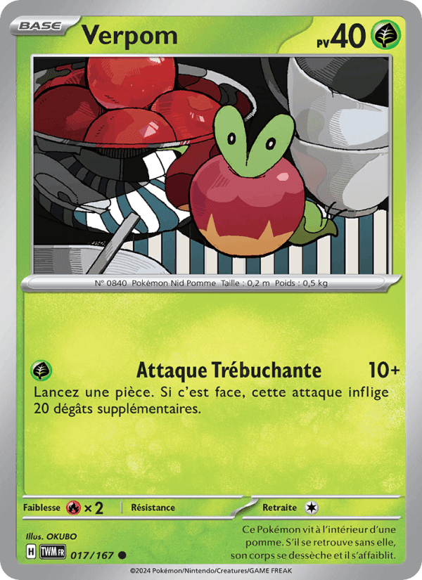 Verpom, carte 017 de Mascarade Crépusculaire
