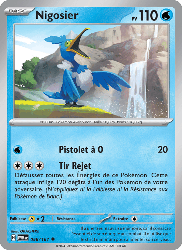 Nigosier, carte 058 de Mascarade Crépusculaire