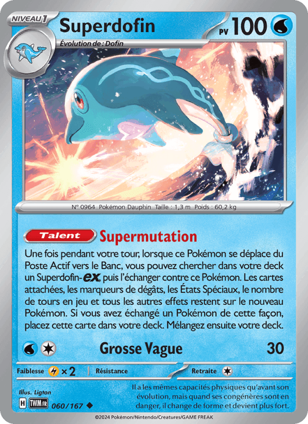 Superdofin, carte 060 de Mascarade Crépusculaire