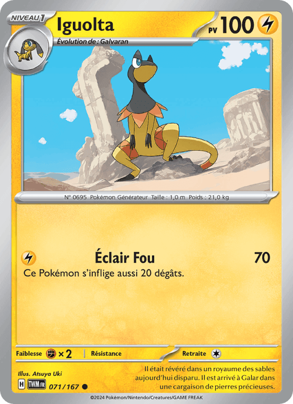 Iguolta, carte 071 de Mascarade Crépusculaire