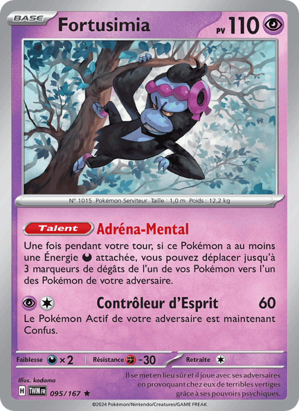 Fortusimia, carte 095 de Mascarade Crépusculaire
