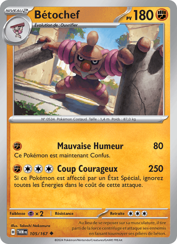Bétochef, carta 105 di Mascarade Crépusculaire