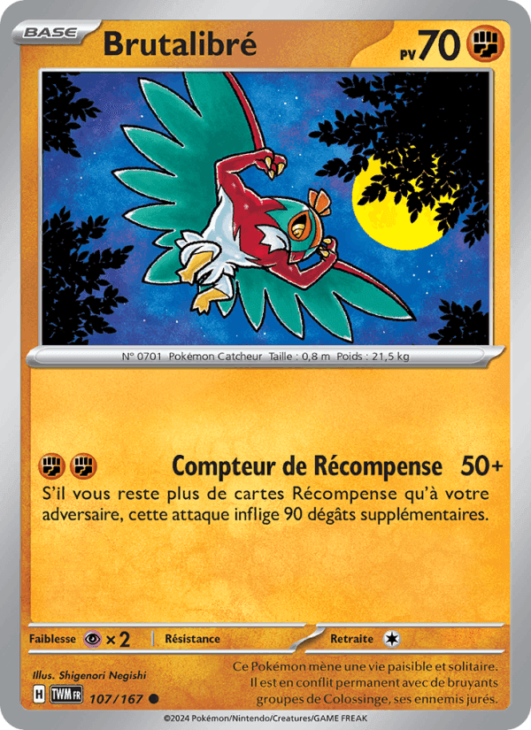 Brutalibré, carte 107 de Mascarade Crépusculaire
