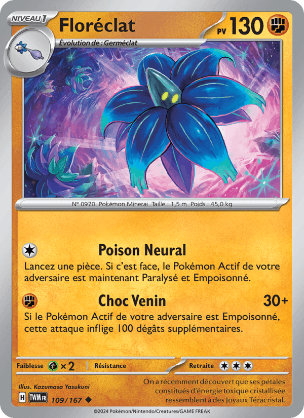 Floréclat, card 109 from Mascarade Crépusculaire