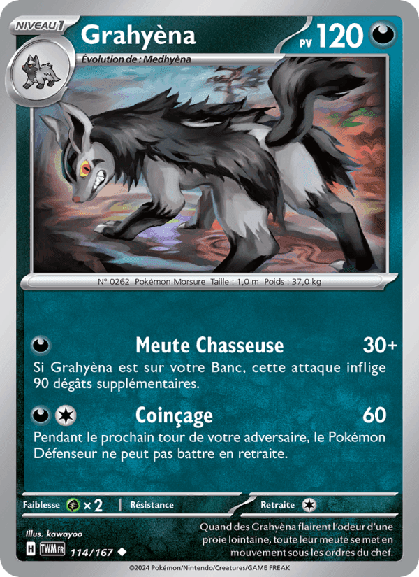 Grahyèna, carte 114 de Mascarade Crépusculaire