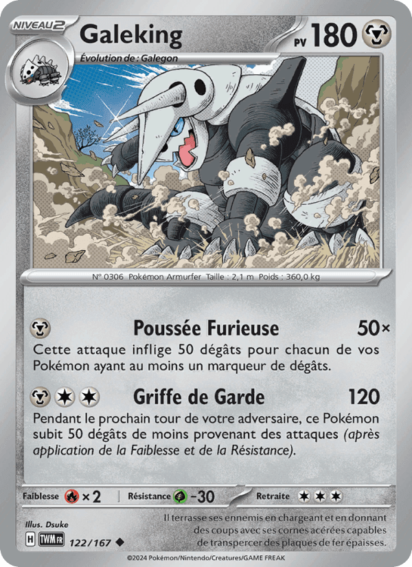 Galeking, carta 122 de Mascarade Crépusculaire