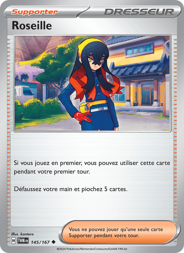 Roseille, card 145 from Mascarade Crépusculaire