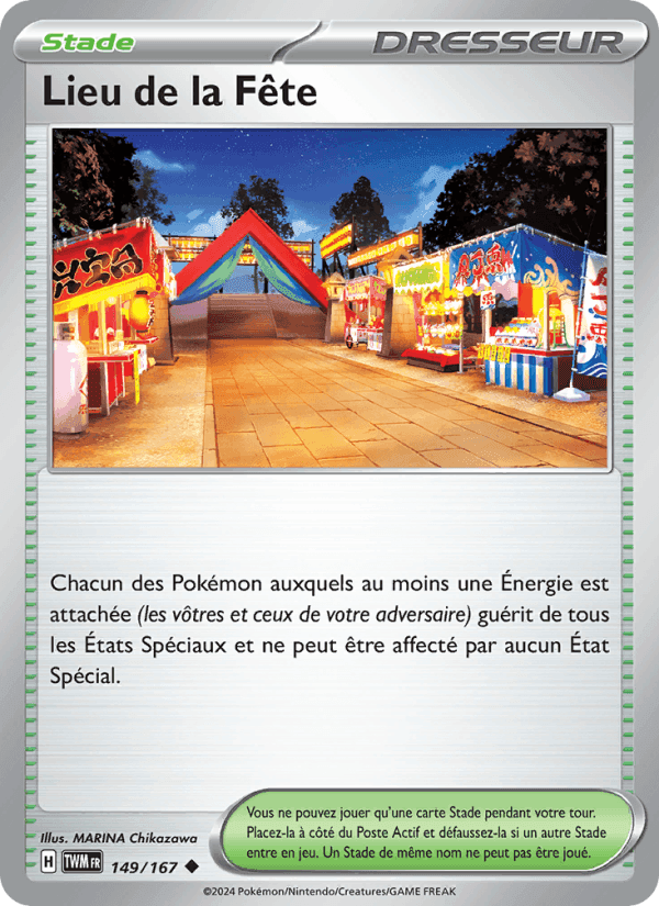 Lieu de la Fête, carte 149 de Mascarade Crépusculaire