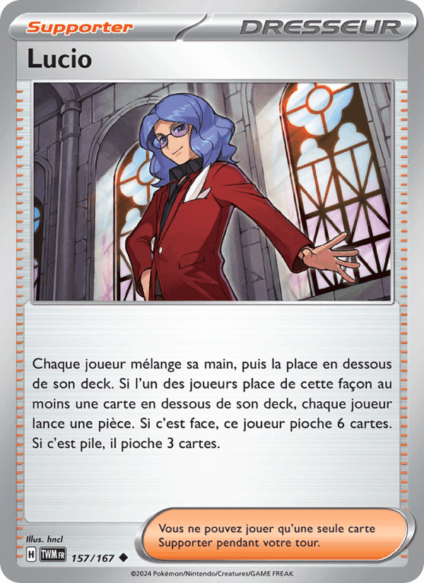 Lucio, carte 157 de Mascarade Crépusculaire