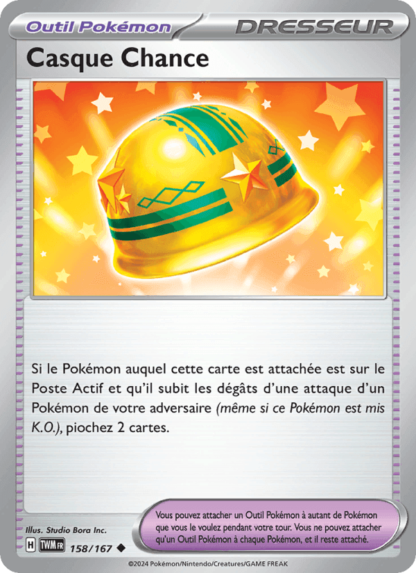 Casque Chance, carte 158 de Mascarade Crépusculaire