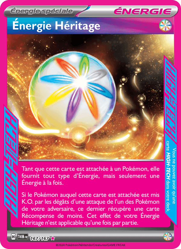 Énergie Héritage, card 167 from Mascarade Crépusculaire