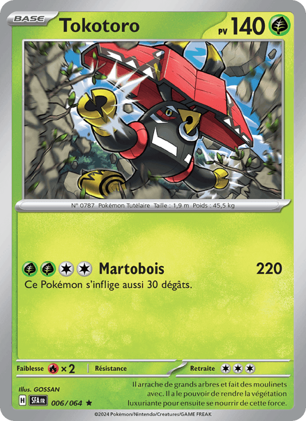 Tokotoro, carte 006 de Fable Nébuleuse
