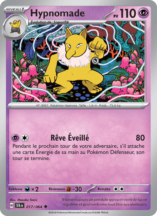 Hypnomade, carte 017 de Fable Nébuleuse