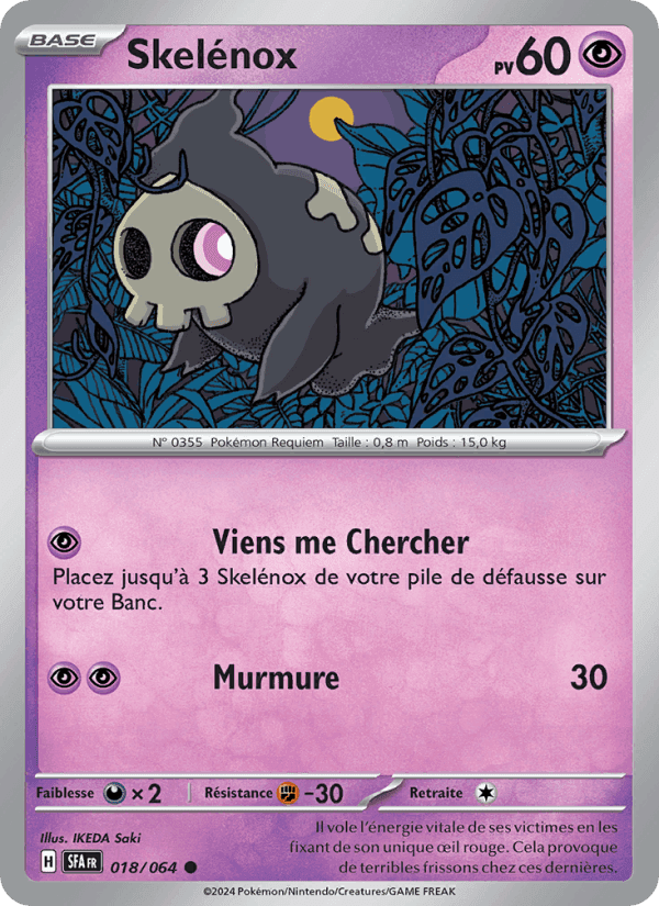 Skelénox, carte 018 de Fable Nébuleuse