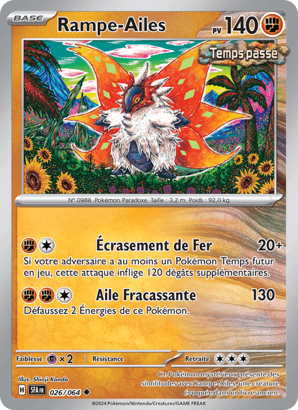 Rampe-Ailes, carte 026 de Fable Nébuleuse