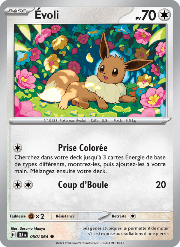Évoli, carte 050 de Fable Nébuleuse