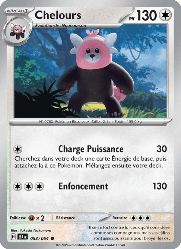 Chelours, carte 053 de Fable Nébuleuse