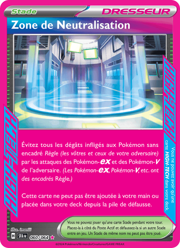 Fable Nébuleuse の 060 番、Zone de Neutralisation