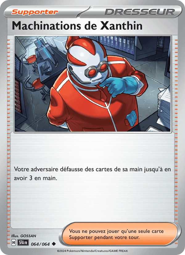 Machinations de Xanthin, carte 064 de Fable Nébuleuse