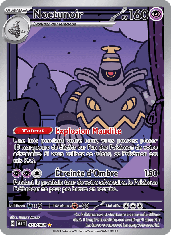 Noctunoir, card 070 from Fable Nébuleuse