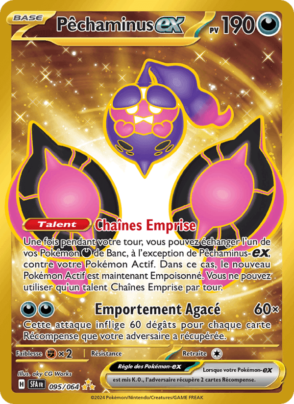 Pêchaminus-ex, card 095 from Fable Nébuleuse