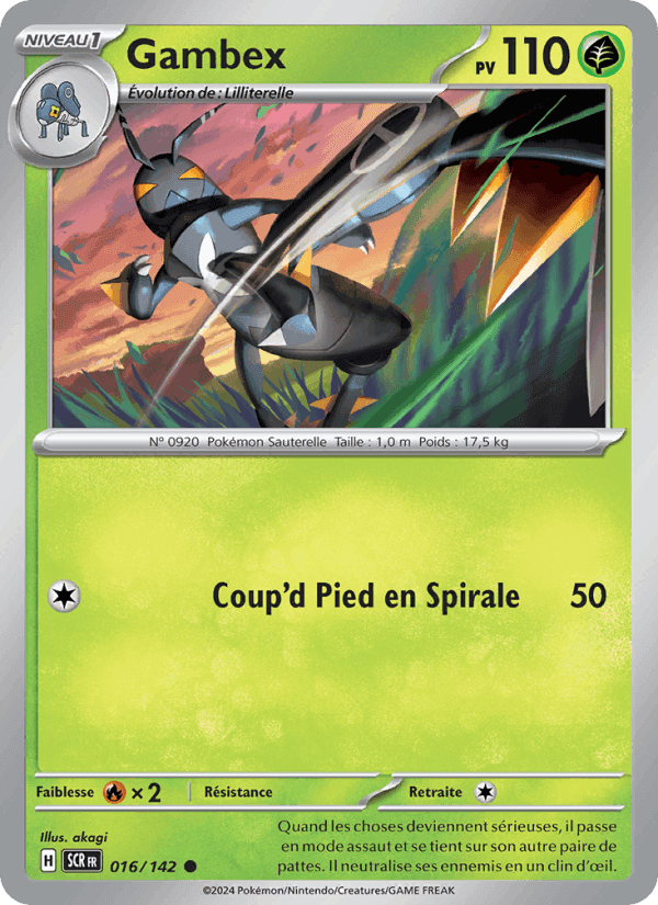 Gambex, carta 016 di Couronne Stellaire