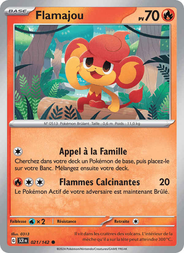 Flamajou, carta 021 di Couronne Stellaire