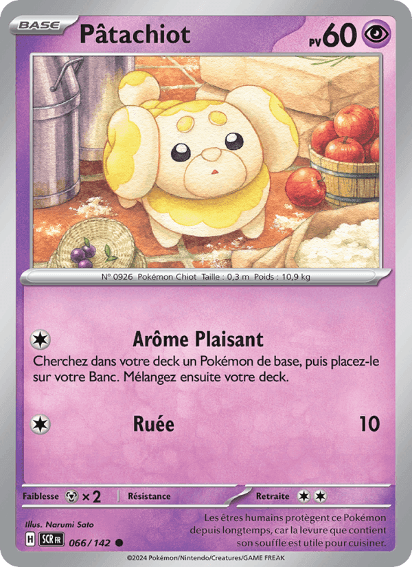 Pâtachiot, carte 066 de Couronne Stellaire