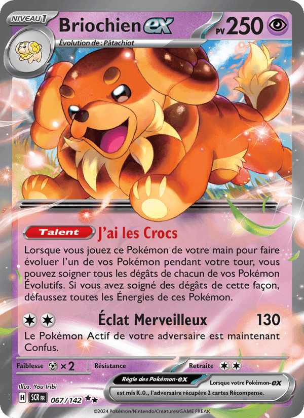 Briochien-ex, card 067 from Couronne Stellaire