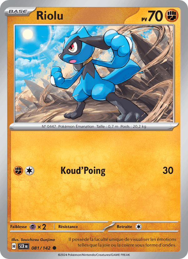 Riolu, carte 081 de Couronne Stellaire
