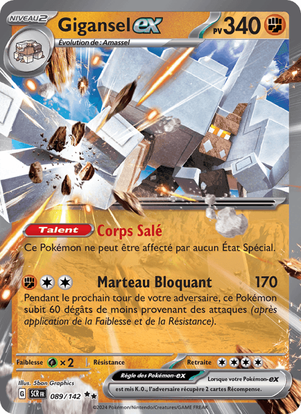 Gigansel-ex, carte 089 de Couronne Stellaire