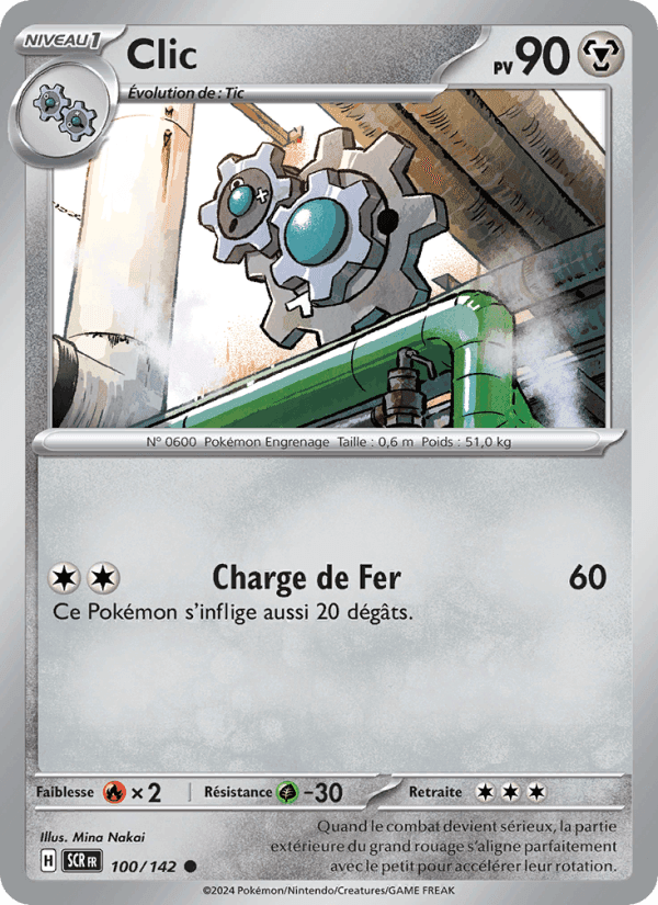 Clic, card 100 from Couronne Stellaire