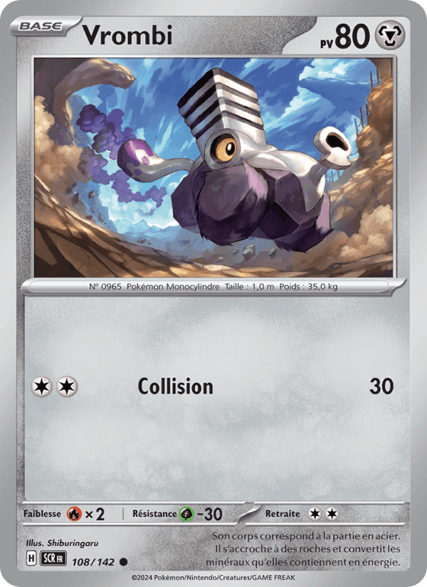 Vrombi, card 108 from Couronne Stellaire