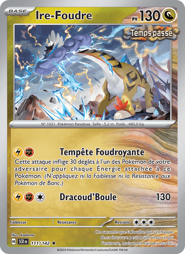 Ire-Foudre, carte 111 de Couronne Stellaire