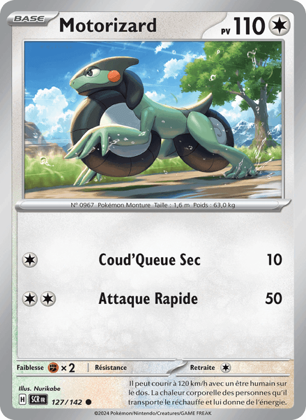 Motorizard, card 127 from Couronne Stellaire