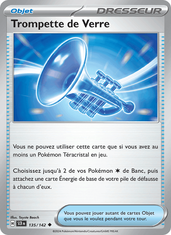 Trompette de Verre, card 135 from Couronne Stellaire