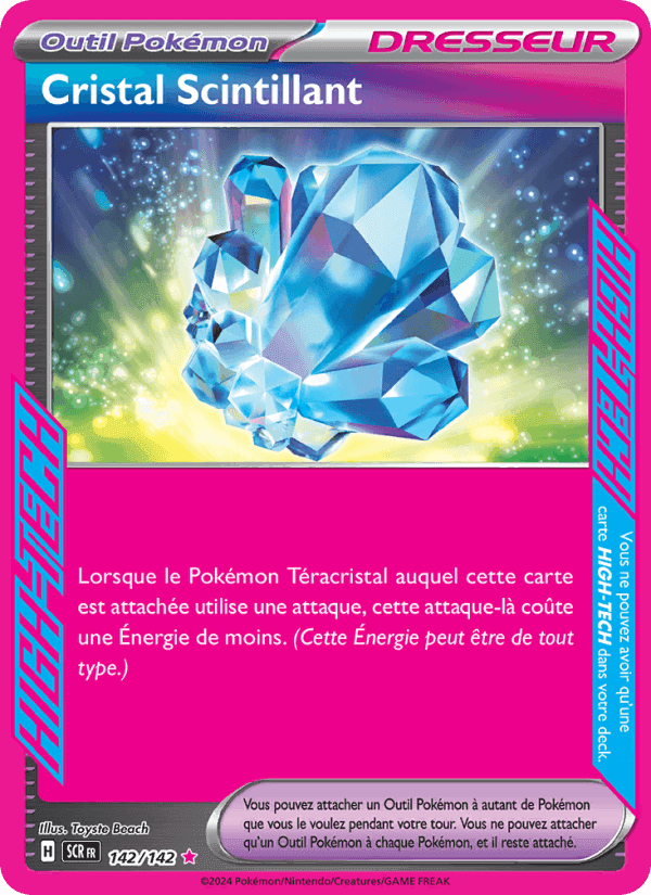 Cristal Scintillant, card 142 from Couronne Stellaire