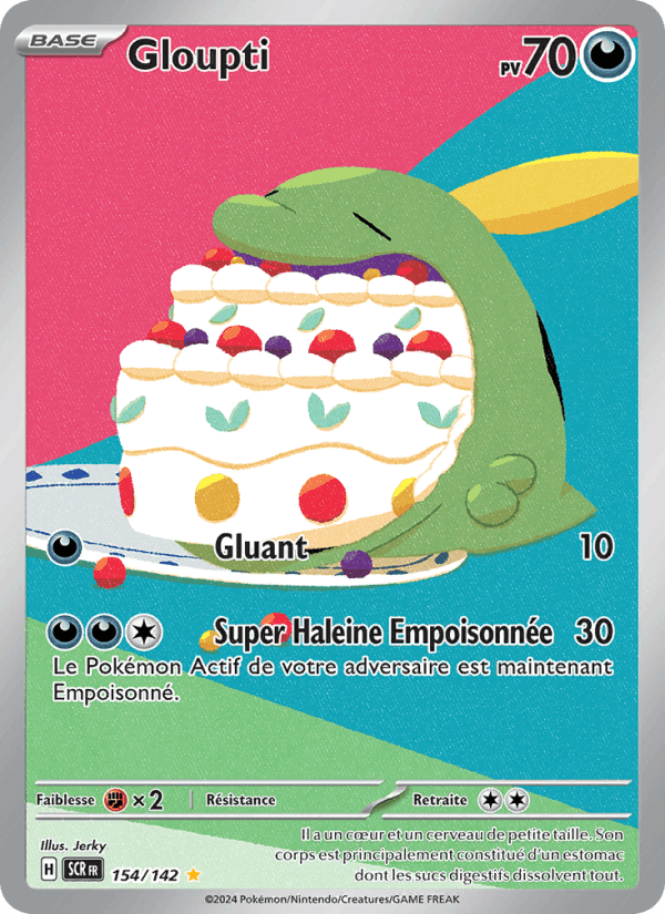 Gloupti, carte 154 de Couronne Stellaire