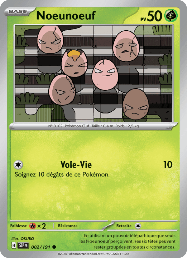 Noeunoeuf, carte 002 de Étincelles Déferlantes