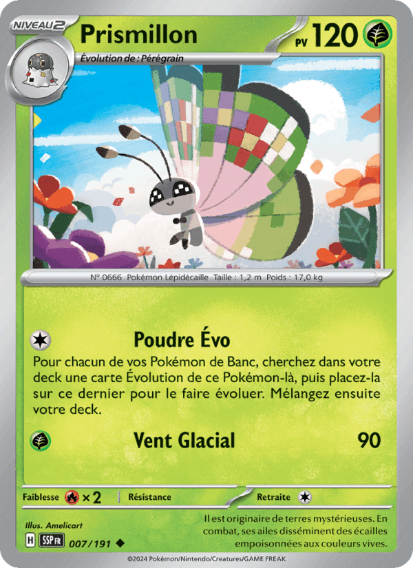 Prismillon, carte 007 de Étincelles Déferlantes