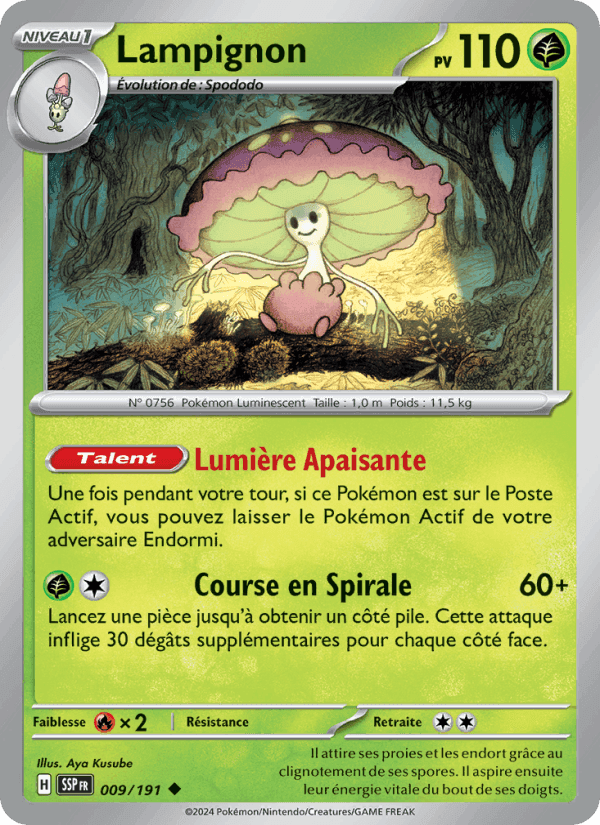 Lampignon, carte 009 de Étincelles Déferlantes